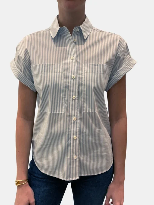 Cuffed Button Up