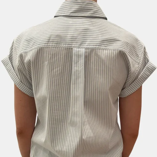 Cuffed Button Up