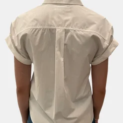 Cuffed Button Up