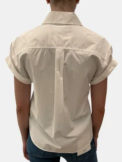 Cuffed Button Up