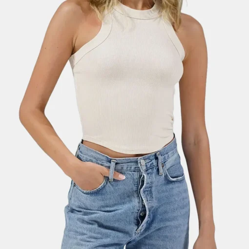 Detra Ribbed Tank