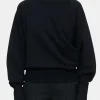 Draped Turtleneck