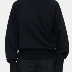 Draped Turtleneck