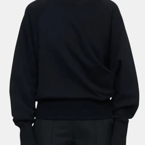 Draped Turtleneck