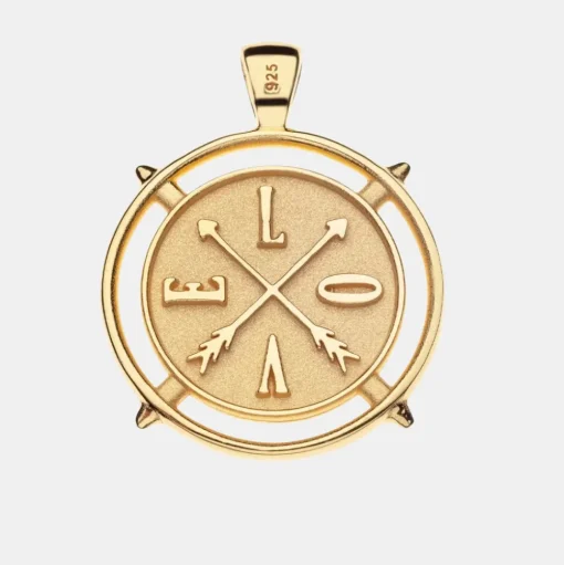 El Corazon Love Pendant