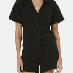 Felix Raw Edge Romper