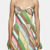 Fitted Balloon Mini Dress