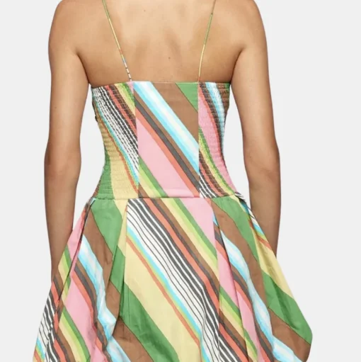 Fitted Balloon Mini Dress
