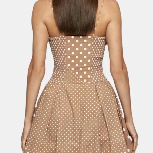 Fitted Balloon Mini Dress