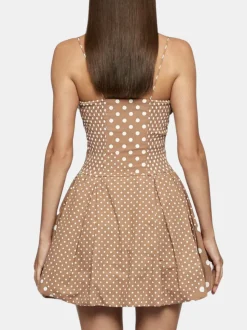 Fitted Balloon Mini Dress