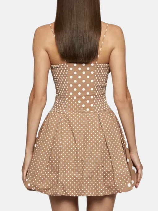 Fitted Balloon Mini Dress