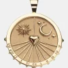 Forever Sundial Pendant Coin