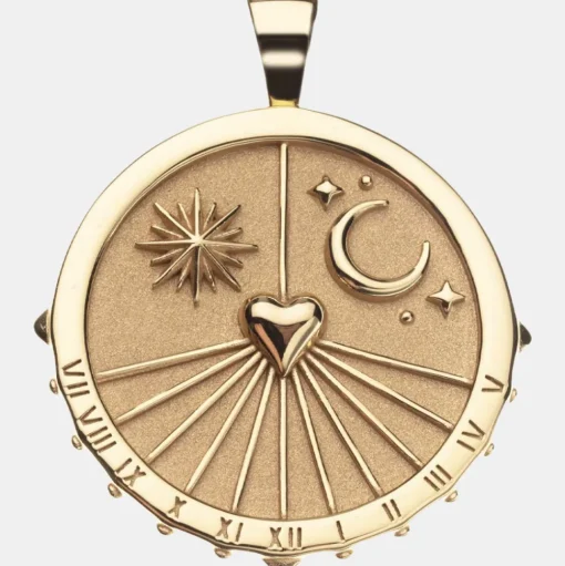 Forever Sundial Pendant Coin