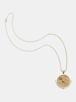 Forever Sundial Pendant Coin