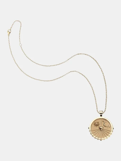 Forever Sundial Pendant Coin