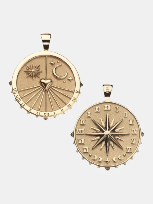 Forever Sundial Pendant Coin