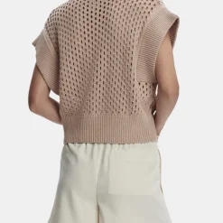 Gaines Half Zip Knit Top