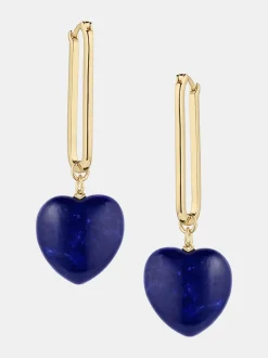 Gemma Lapis Earrings