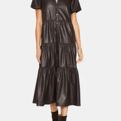 Havana Vegan Leather Dress