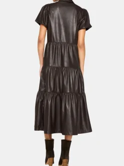 Havana Vegan Leather Dress