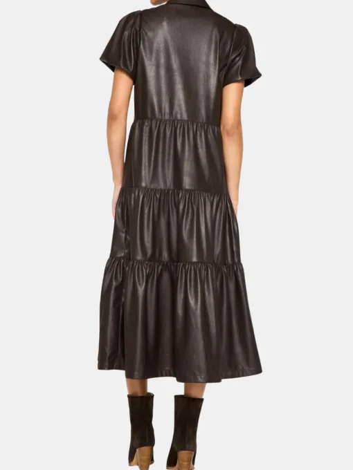 Havana Vegan Leather Dress