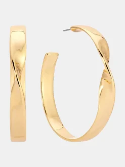 Heirloom Twist Large Hoops