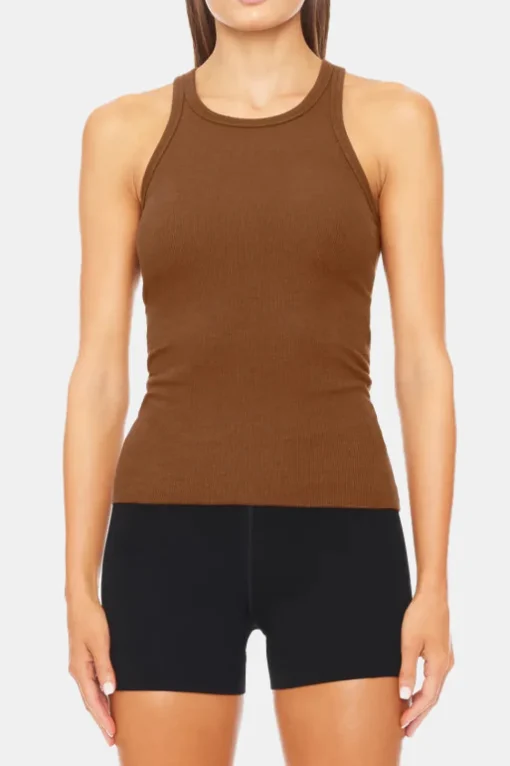High Neck Fitted Tank