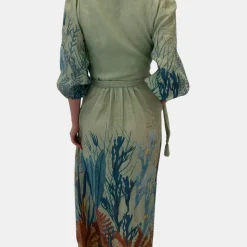 Ibiray Wrap Long Dress