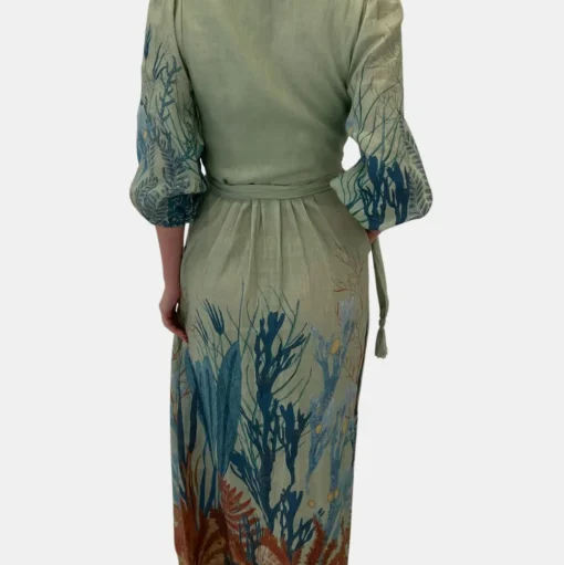 Ibiray Wrap Long Dress