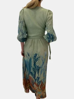 Ibiray Wrap Long Dress