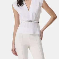 Ines Poplin Top