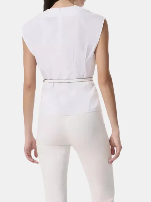 Ines Poplin Top