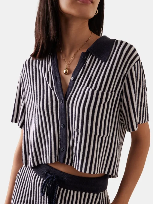 Ireland Cropped Camp Shirt