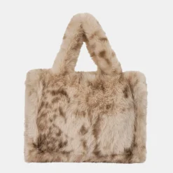 Jade Faux Fur Tote