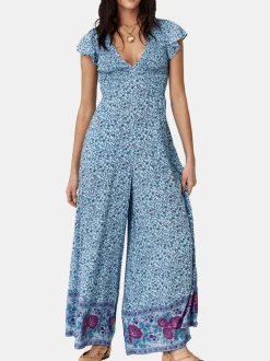 Jetty Shirred Jumpsuit