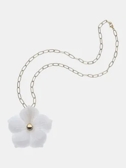 Joy Blooming Hibiscus Flower Pendant