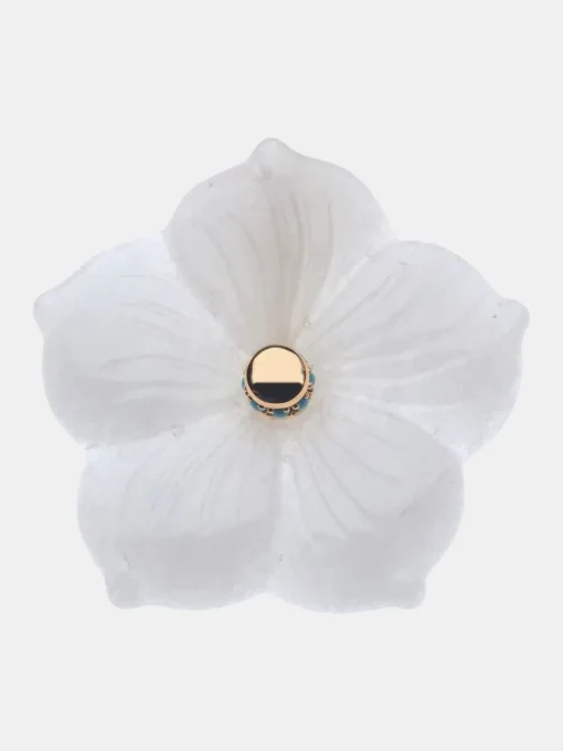 Joy Blooming Hibiscus Flower Pendant