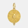 18k Large Sole Pendant