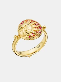 18k Solar Eclipse Ring