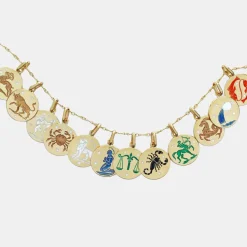 14k Zodiac Pendant