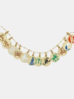 14k Zodiac Pendant