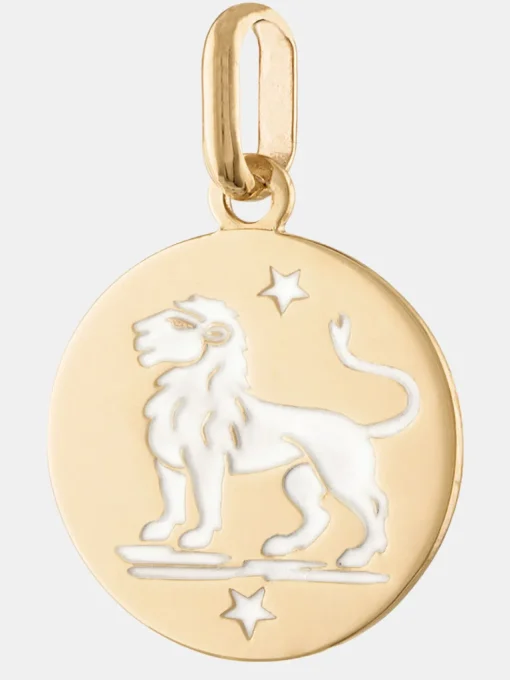 14k Zodiac Pendant