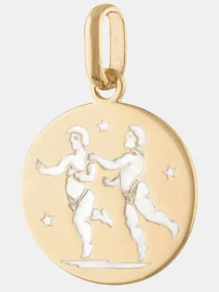 14k Zodiac Pendant