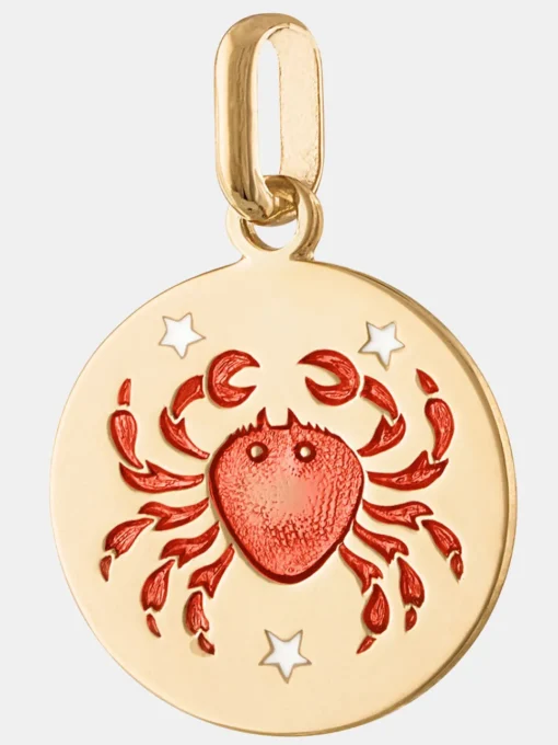 14k Zodiac Pendant
