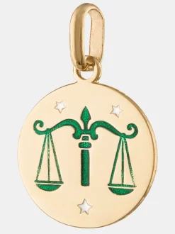 14k Zodiac Pendant