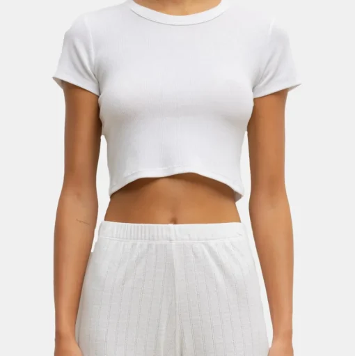 Kelly Crop Slim Fit Tee