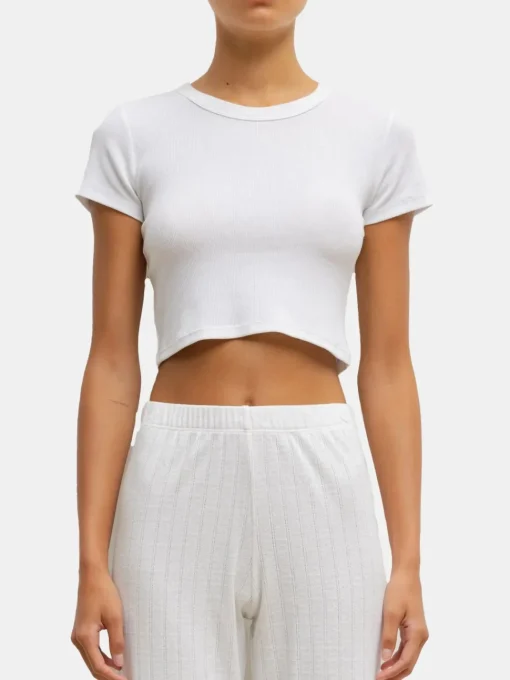Kelly Crop Slim Fit Tee