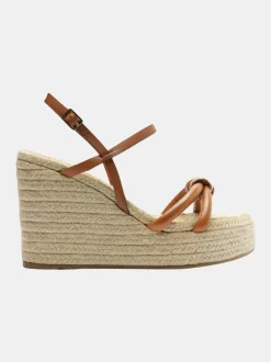 Knot Wedge Sandal
