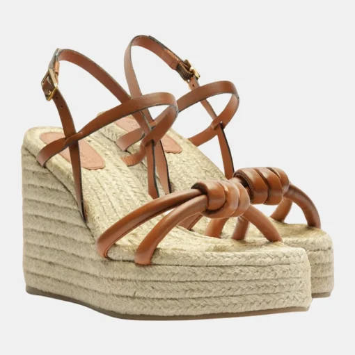 Knot Wedge Sandal