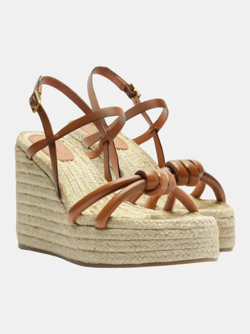 Knot Wedge Sandal